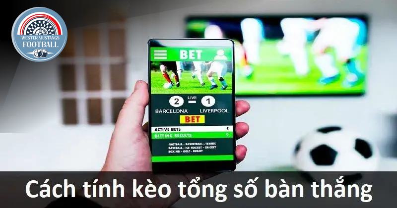 Cách tính tiền kèo tổng bàn thắng đơn giản và chính xác